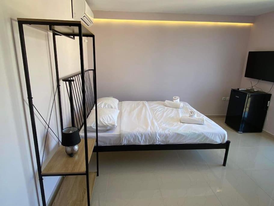 Lavrio 1Bdr Penthouse 7 Min On Foot From The Port Leilighet Eksteriør bilde